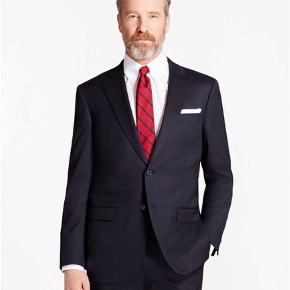 Madison Fit Wool Two-Button 1818 Suit Jacket